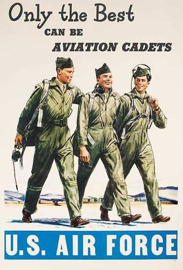 early US Air Force poster
