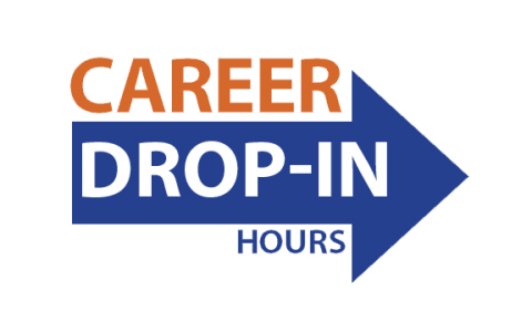 Career Drop-in hours logo for decoration only