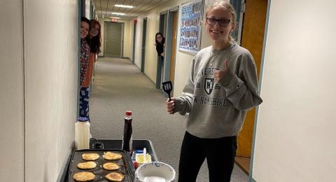 Pancake Cart Social at Randall