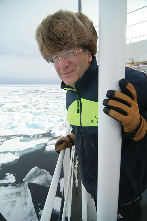 Larry Mayer, director of the UNH School of Marine Science and Ocean Engineering and the Center for Coastal and Ocean Mapping