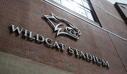 Wildcat Stadium sign