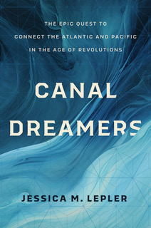 Blue book cover with title "Canal Dreamers"