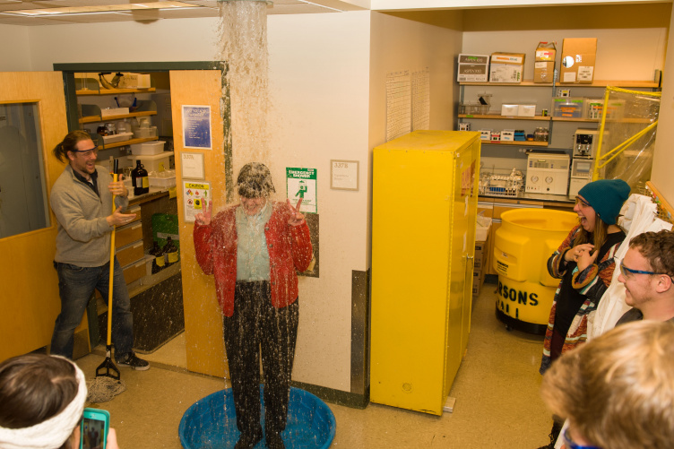 Good, Clean (Safe) Fun Professor Showers for Lab Safety UNH Today