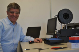 Ian Grant in the UNH E Center