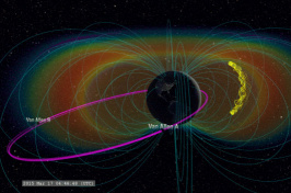 Animation of Earth's 'Supercharged' Van Allen Belt