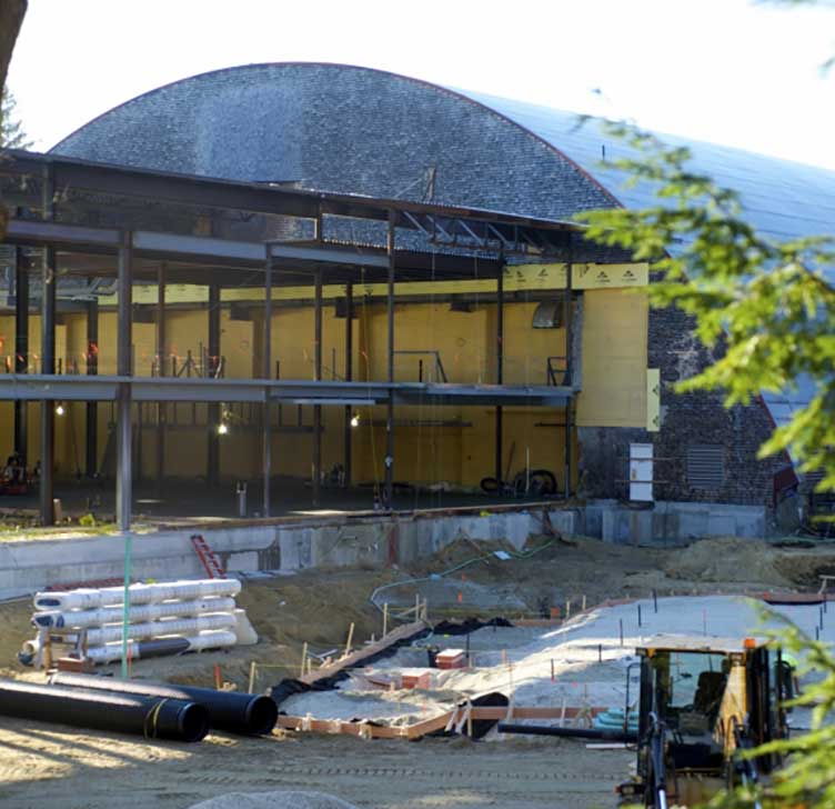 Hamel Rec Center construction