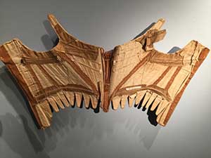a corset on display at the UNH museum