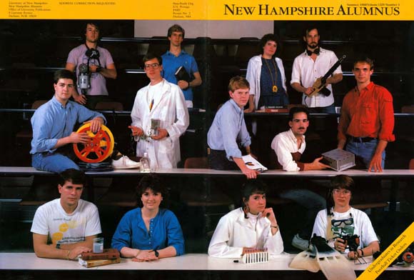 New Hamphire Alumnus magazine cover