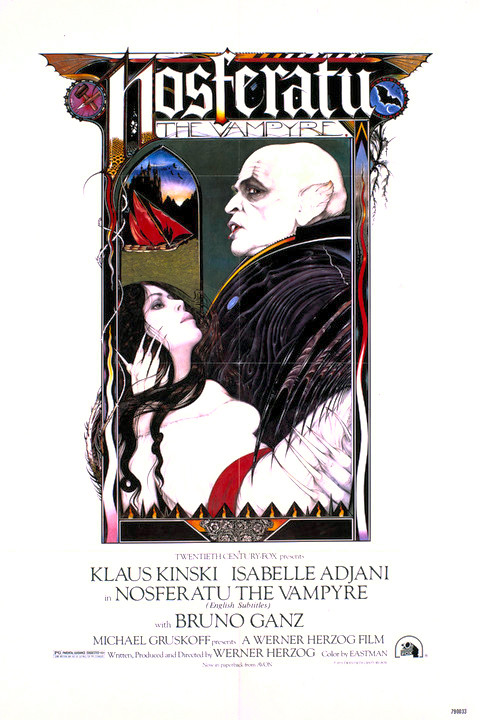 "Nosferatu the Vampyre" movie poster