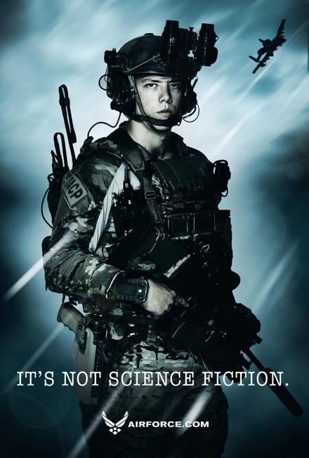 US Air Force Poster "It's not Science Fiction"