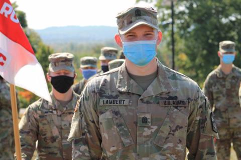 Cadet Lambert at Lab