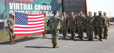 Cadets at ceremony