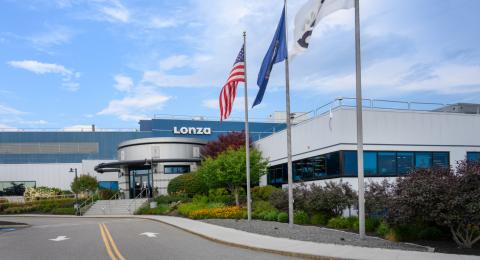 Photo of Lonza Portsmouth main entrance