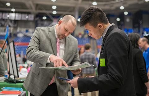 Image of UNH's Career and Internship Fair