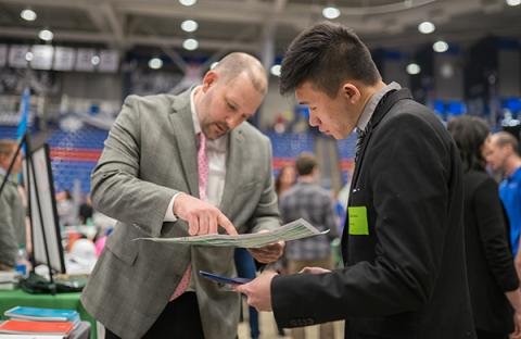 Image of UNH's Career and Internship Fair 