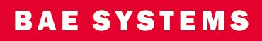Logo for UNH Career Fair Bronze Sponsor BAE Systems