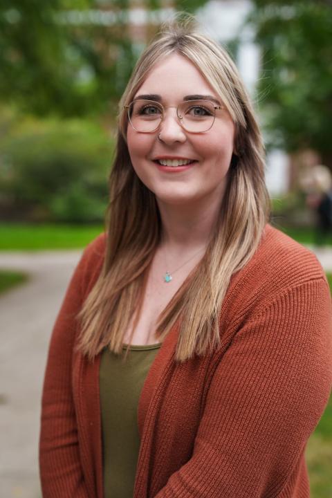 Headshot of Tessa Curtin, COLSA Assistant Career Advisor
