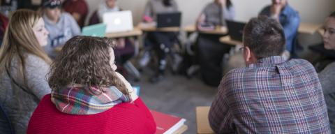 students in a classroom