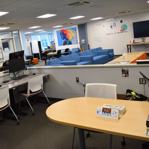 Beauregard Center front desk view from the front door