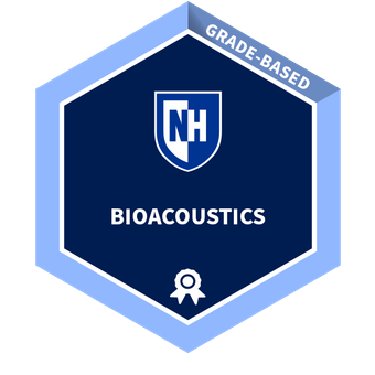 UNH Bioacoustics Microcredential