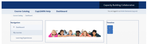 CapLearn dashboard