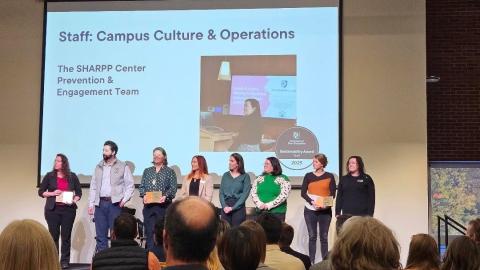 Staff Award Recipients 
