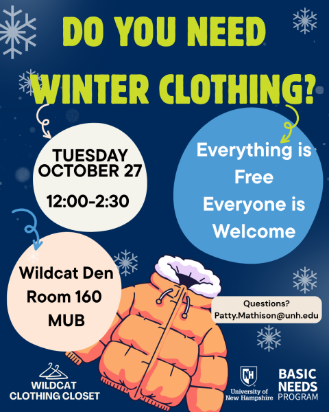 Winter Clothing Flyer