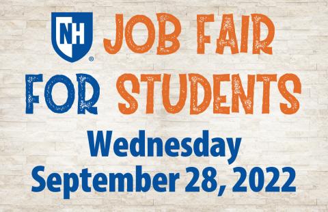 UNH Job Fair for Students