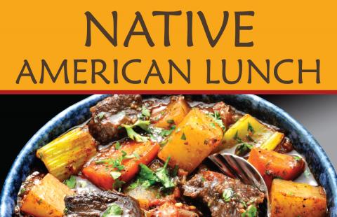 Native American Lunch Thumbnail with Bison Stew Graphic
