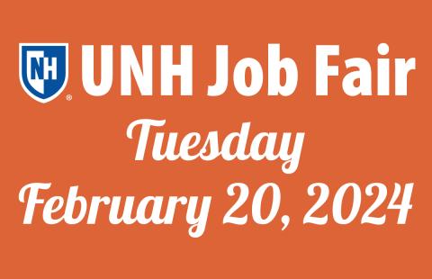 UNH Job Fair Tuesday February 20, 2024