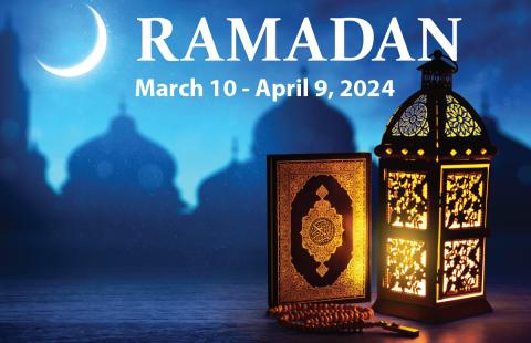 Ramadan March 10 - April 9