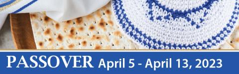 Passover April 5 - April 13 with photo of Matzo Crackers