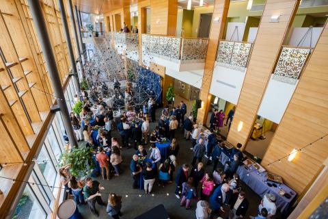 Groups gathers in Holloway Commons