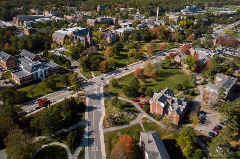 UNH Campus aerial view