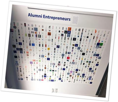 Alumni Logo Wall