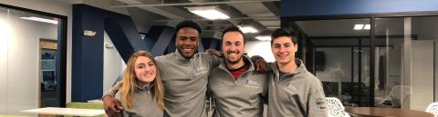 four ECenter ambassadors