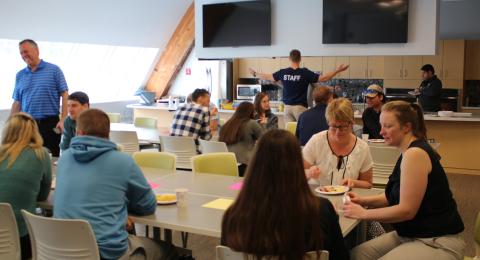 Staff Appreciation Breakfast in the Demo Kitchen