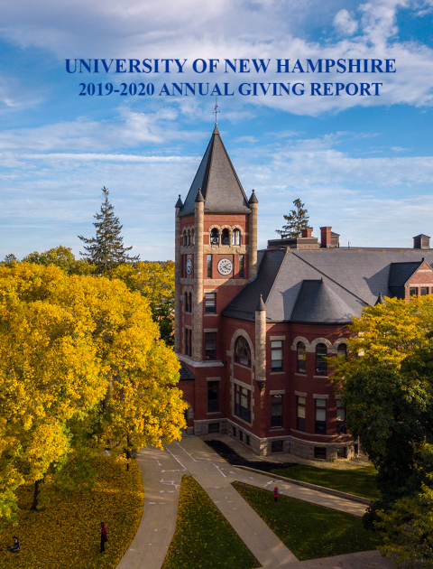 cover of the Annual Giving Report