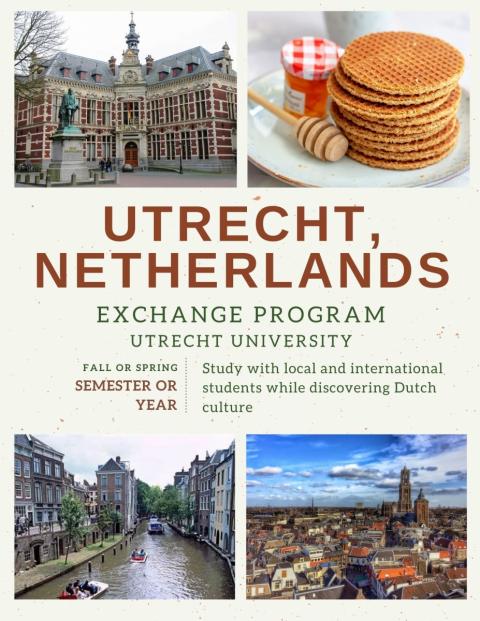 Netherlands Program Flyer - Utrecht University