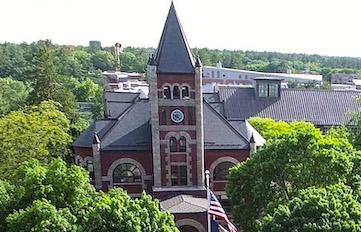 T-Hall aerial view