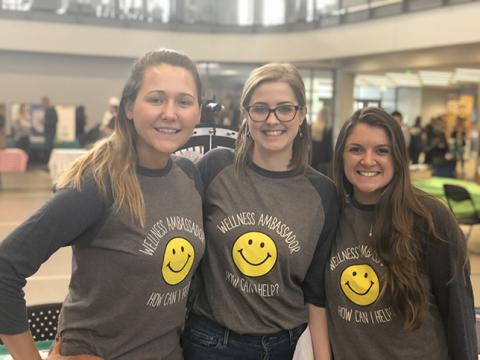 three wellness ambassadors