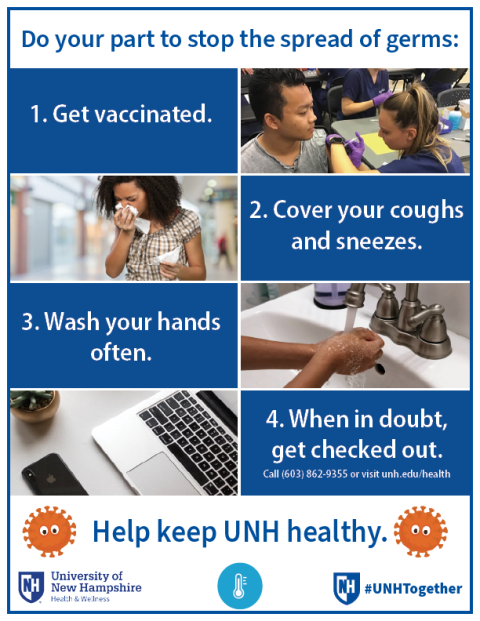 illness prevention at UNH