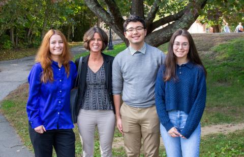 Hamel Scholars meet Judge Nadeau Fall 2023