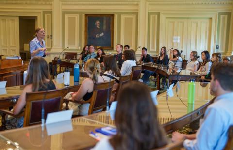 Hamel Scholars at the State House