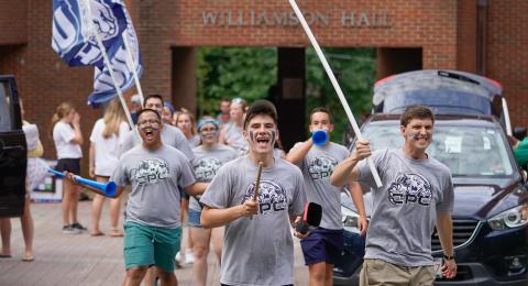 First Year Students on Move-In 