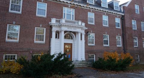 Exterior of Hetzel Hall