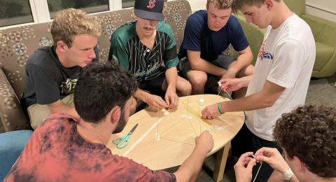 Marshmallow Tower Social