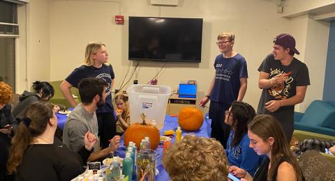 Painting Pumpkin Social