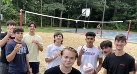 Volleyball social at Williamson