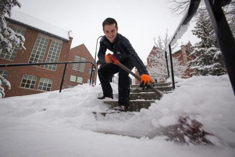 Plowing Snow